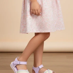 Girls Purple Formal Sandal KD5746
