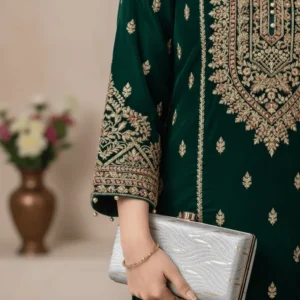 Silver Formal Clutch For Ladies P15701