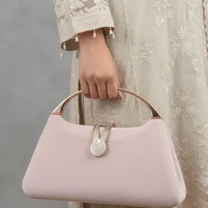 Champagne Fancy Clutch For Women P24404